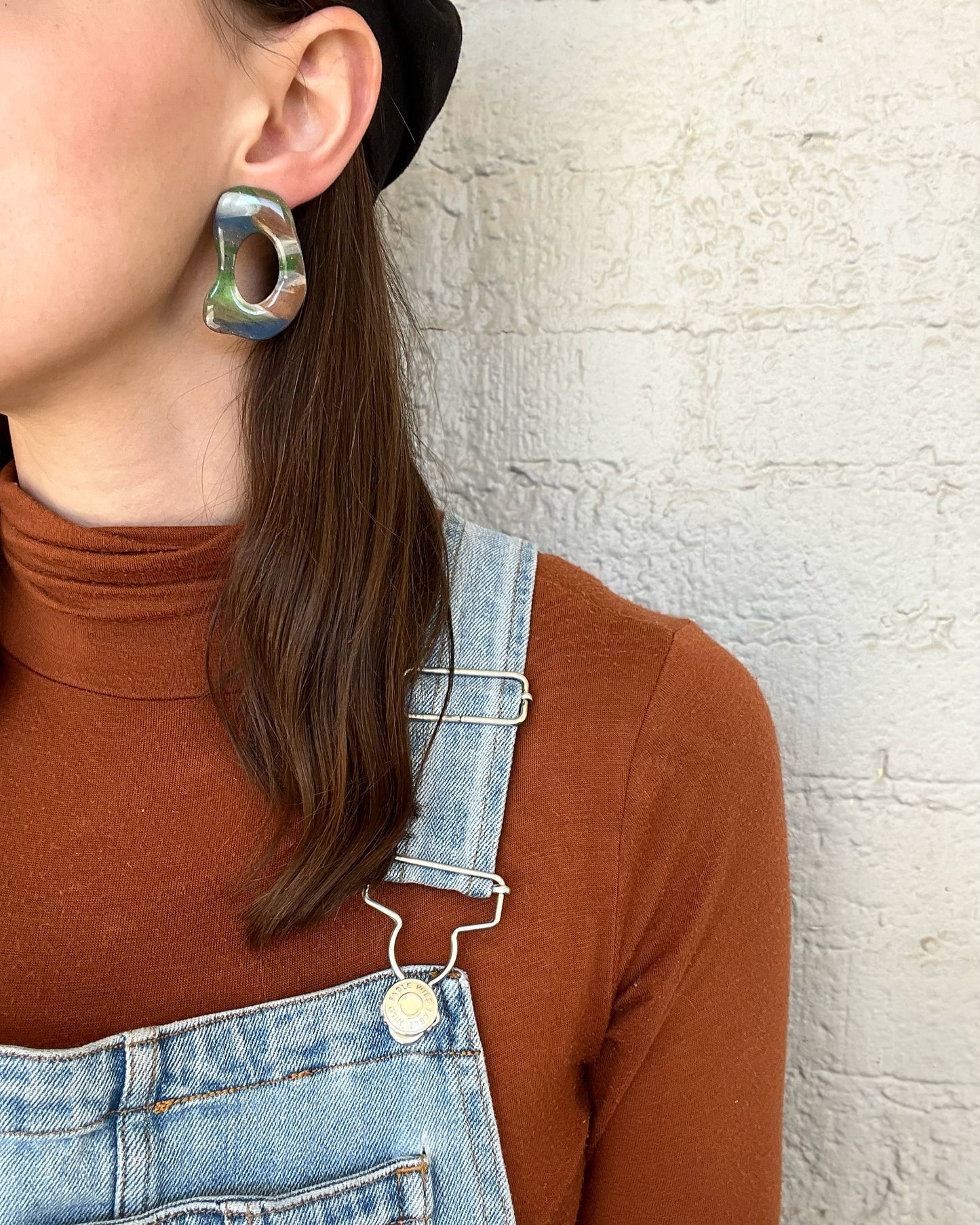Organic Oval Studs
